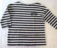 Champion SFC ボーダー 五分袖 カットソー