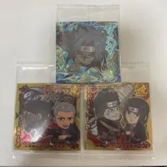 NARUTO にふぉるめーしょん ウエハースシール 3枚セット