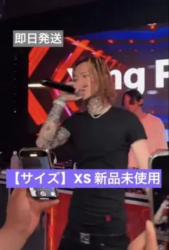 Polo Ralph Lauren slim fit Tシャツ 黒×赤パッチ