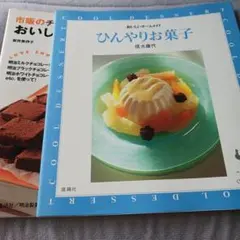 ひんやりお菓子/市販のチョコでおいしいお菓子