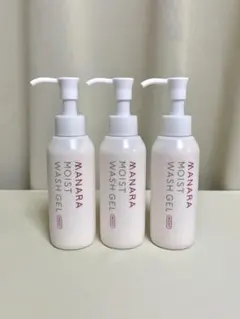 【新品・3個セット】マナラ モイストウォッシュゲル しっとり 120mL
