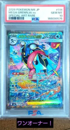 PSA10】メガゲッコウガex SAR D22 - メルカリ