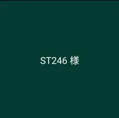 ST246様　オーダーステッカー