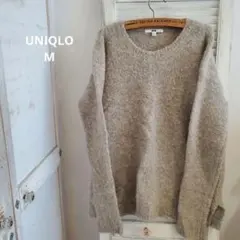UNIQLO【最終sale】羊毛&アルパカのあったかニット