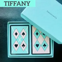 ⭐️超レア新品未使用❗️TIFFANY ティファニー トランプ2デッキ元箱付正規品❗️のサムネイル