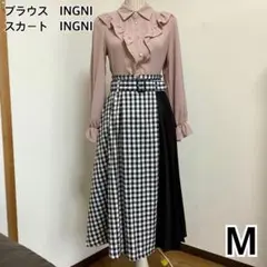 【コーデ売り】ブラウス［INGNI］&スカート［INGNI］M