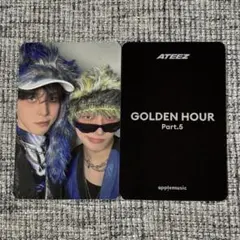 ATEEZ applemusic ユニットトレカ ユノ ミンギ② - メルカリ
