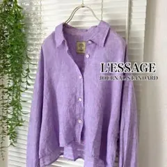 【2024SS】L'ESSAGE フレンチリネン ショートシャツのサムネイル