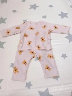 フリース パジャマ 80サイズ 相当　しまむら