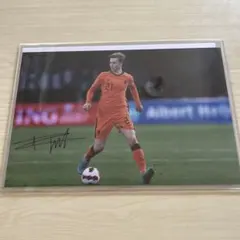 フレンキー・デ・ヨング オランダ代表 直筆サイン入りフォト バルセロナ 証明書付 2025年最新】デヨング サインの人気アイテム - メルカリ