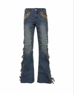 t*9様 zana di Design dye flare pants - メルカリ