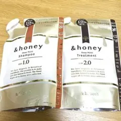 &honey ディープモイスト シャンプー トリートメント 2点 詰替のサムネイル