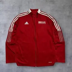 アディダス トラックジャケット アメリカサッカー レッド カレッジロゴ
