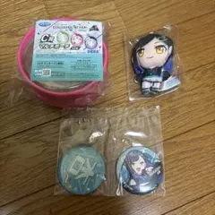 プロセカ　セガラッキーくじ　白石杏　ぷちぬい　缶バッジ　ポーチ