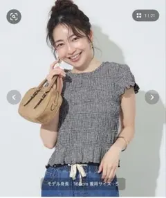 coca シャーリング半袖トップス Mのサムネイル