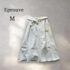 未使用 タグ付 エプローブ スカート 【M】フレア 白 Eprouveのサムネイル
