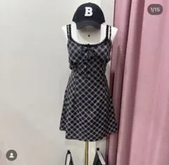 キャミ ミニワンピース