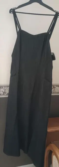 アクシーズファム【新品】デニム系ジャンパースカート