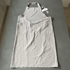 【タグ付き未使用品】PIERRE BALMAIN エプロン グレージュ