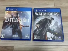 PS4 ウォッチドッグス & バトルフィールド 1
