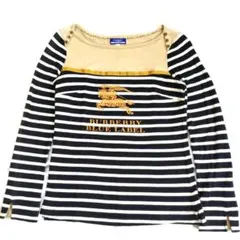 BURBERRY BLUE LABEL カットソー ボーダー 38
