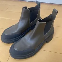 美品　ZARA サイドゴアブーツ 37 23,5㎝