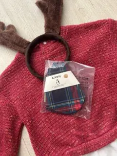 コニー　スタイ　クリスマス　ホリデー　ニット　カチューシャ　セット