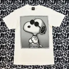 ほぼデッド極美品 SNOOPY JOE COOL パロディ CK 古着Tシャツのサムネイル