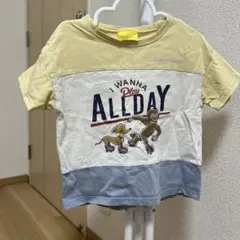 I WANNA PLAY ALLEDAY Tシャツ　おさるのジョージ