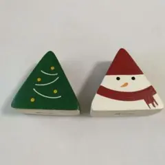 【新品】T-Lab.　さんかくクリスマスツリー/グリーン スノーマン