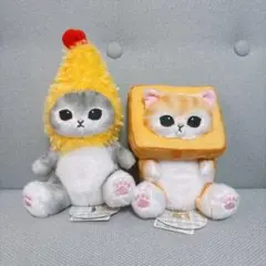 mofusand ぽてたまぬいぐるみ パンにゃん えびにゃんのサムネイル