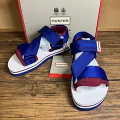 （K25738）★未使用★ HUNTER ハンター サンダル UK4（約23㎝）のサムネイル