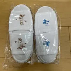 ディズニー　大人用アメニティスリッパ2セット