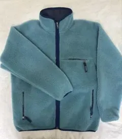 90'sパタゴニア　ベビーレトロカーディガン　Lサイズ　シーグリーン