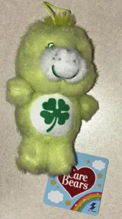 ケアベア マスコット 黄緑