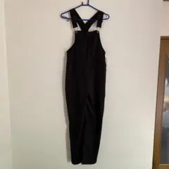 ブラック サロペット サイズF