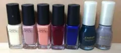 NAIL HOLIC・ちふれ ネイルカラー 7本セットのサムネイル