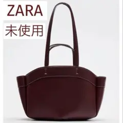 新品】ZARA編み上げトートバッグ(Z-8) - メルカリ