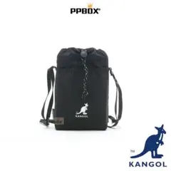 KANGOL サコッシュ ブラック ショルダーバッグ