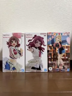 着せ恋　喜多川海夢、学マス　花海咲季 花海佑芽 フィギュアセット