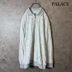 PALACE DOMINO JACQUARD 1/4 polo　 N3249