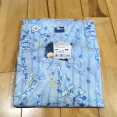 新品未開封タグ付き　Disney ミッキーマウス 甚平 100　水色　夏祭り