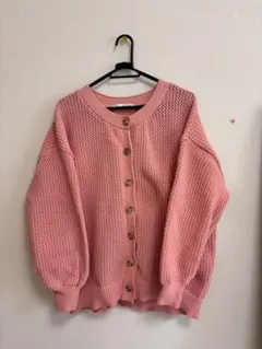 mysty woman / メッシュカーディガン（ピンク）のサムネイル