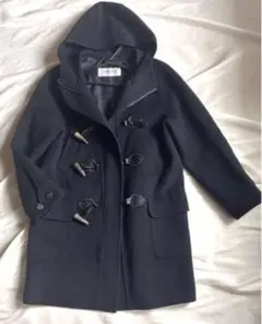 アドーア カシミヤ ダッフルコート フード付き