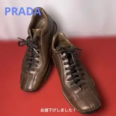 PRADAsports/メンズレザーシューズ