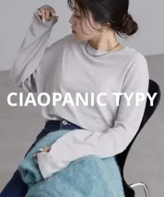 CIAOPANIC TYPY サイドスリットシアートップス