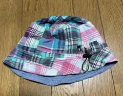 ミキハウスDOUBLE.B リバーシブル帽子　サイズ48〜50
