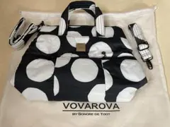 VOVAROVA トートバッグ(ショルダー＆リュック)ドット柄 - メルカリ