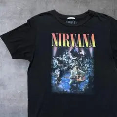 GU ニルヴァーナ アンプラグド コラボ バンドTシャツ M 黒 カートコバーンのサムネイル