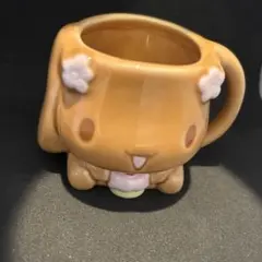 シナモンロールのモカのマグカップ　2004年製 レア☆ シナモロール モカ ダイカットマグカップ 2004年製 デザート